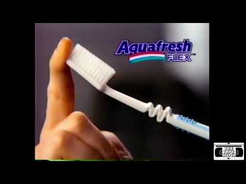 Aquafresh Flex Toothbrush Commercial - 1993