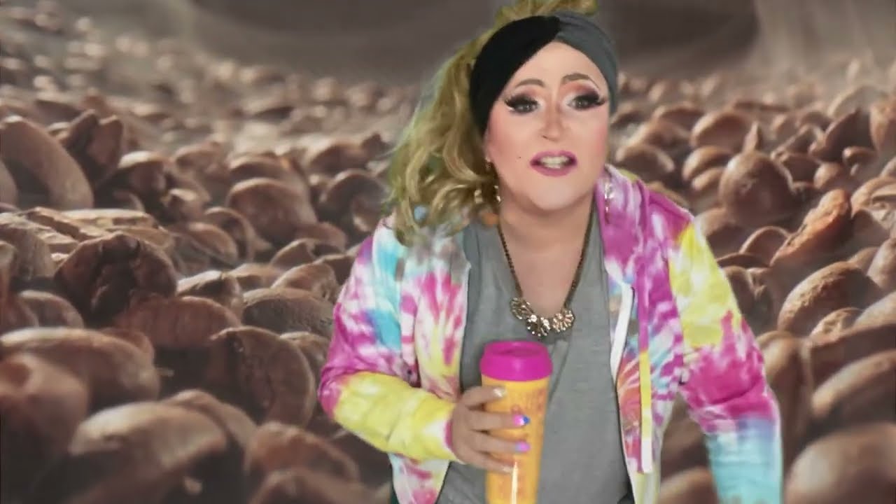 Aquasha performing Taryn Southern's Coffee Makes Me Poo