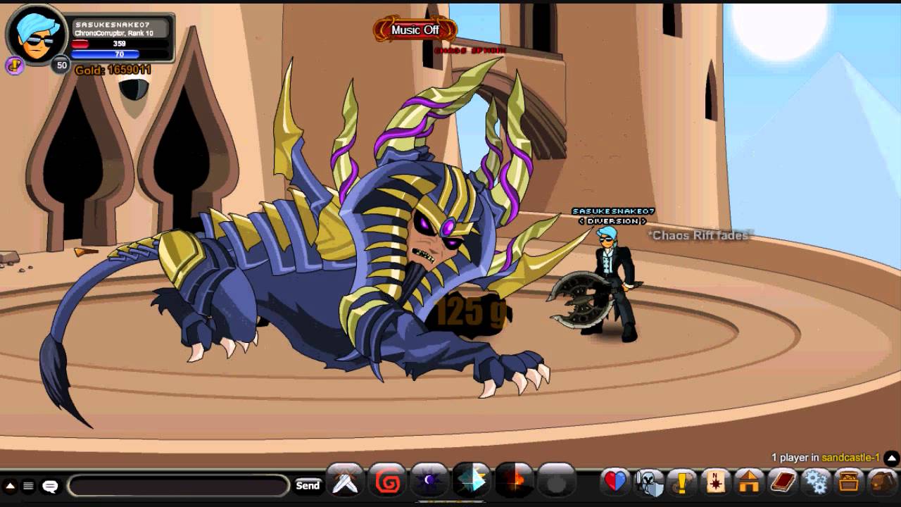 AQW 1 MILLION DAMAGE!!!