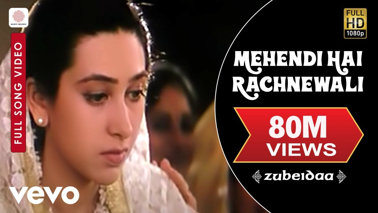 A.R. Rahman - Mehendi Hai Rachnewali Best Video|Zubeidaa|Karisma Kapoor|Alka Yagnik