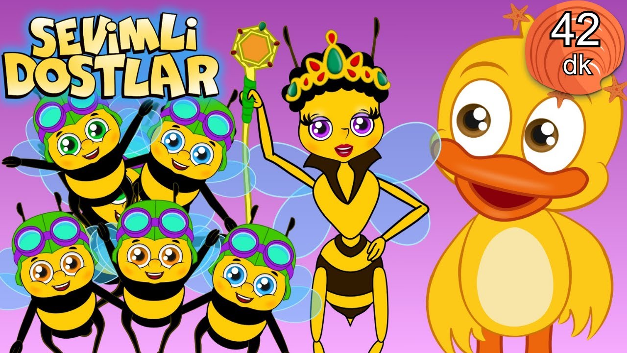 Arı Vız Vız Ari Viz Viz 🐝 | Sevimli Dostlar Bebek ve Çocuk Şarkıları | Adisebaba TV | Nursery Rhymes