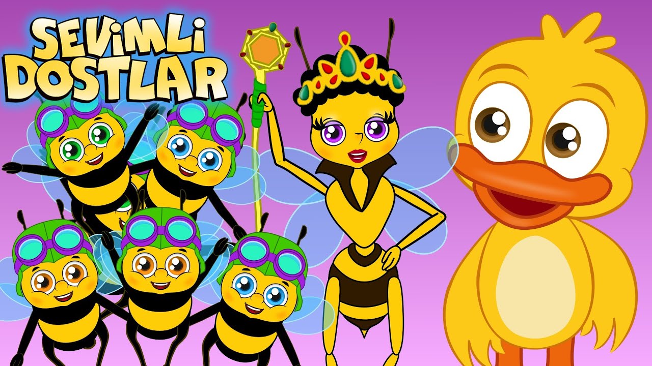 Arı vız vız ari viz viz viz | Sevimli Dostlar bebek şarkıları dinle | #sevimlidostlarbebekşarkıları