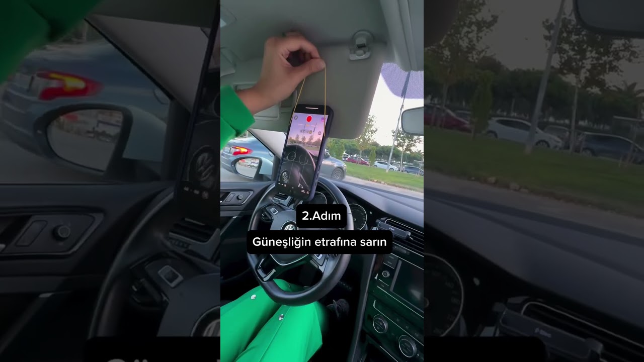 Araba da Video çekmenin pratik yolu !#keşfet #shorts #fyp #car
