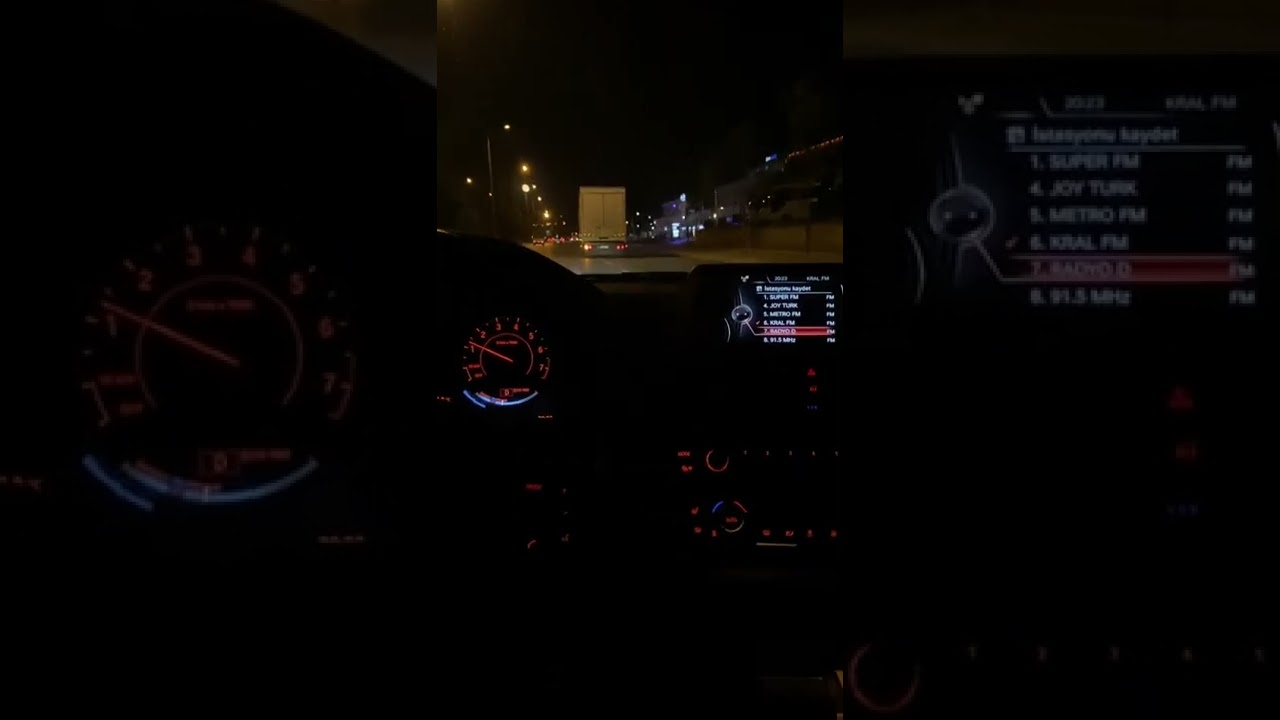 Araba Snap Bmw F30 Gece