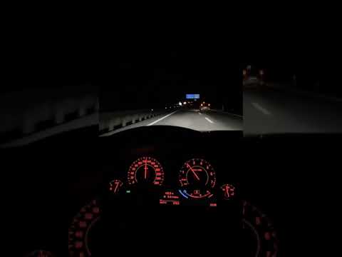 Araba Snap Bmw F30 Gece Uzun Yol
