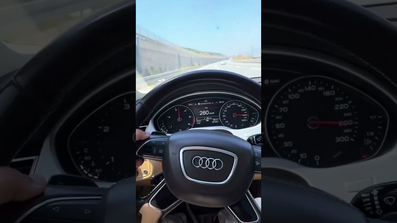 Araba Snap|Audi A8|Gündüz|Top Speed