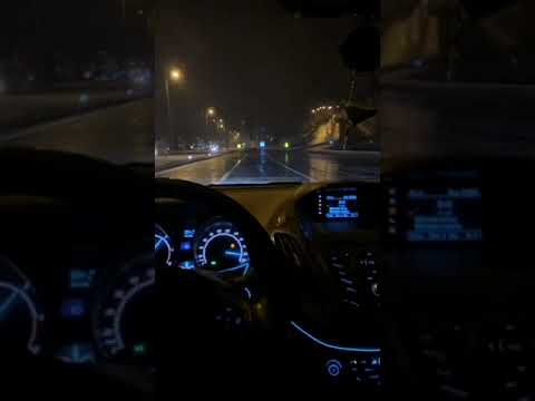 Araba Snap|Ford Courier|Gece|Hız|Yağmurlu Hava