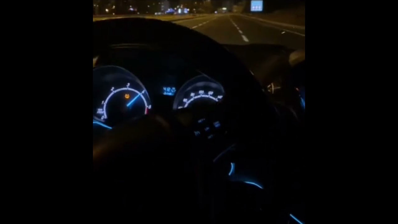Araba Snap|Ford Courier|Gece|Yağmurlu Hava|Yol Tutuşu