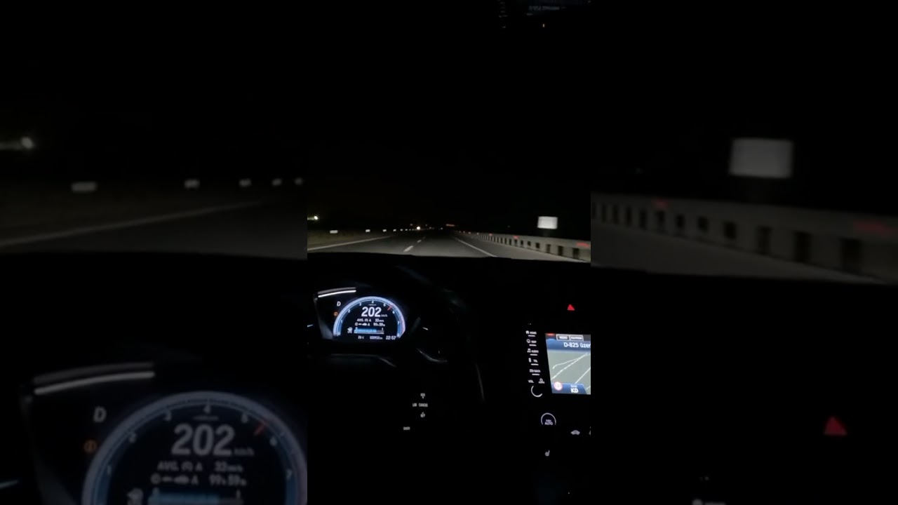 Araba Snap|Honda Civic|Gece|Top Speed