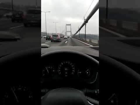 Araba snapleri   megane 4   köprüden geçiş