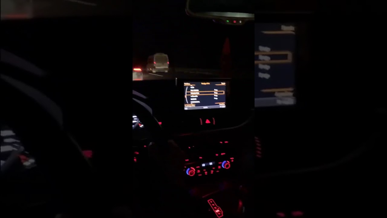Araba snapleri | Audi A6 | Gece snap