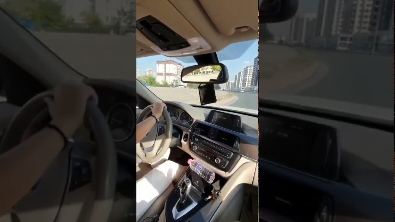 Araba Snapleri Bmw Kızlı Snap gündüz buray eşliğinde