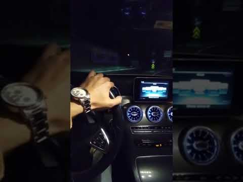 araba snapleri gece araba hikayeleri Mercedes Benz Snap Instagram fake story hikayelik paylaşım