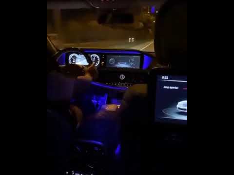 ARABA SNAPLERI-Mercedes lüx yan koltuk gece-Alev alev