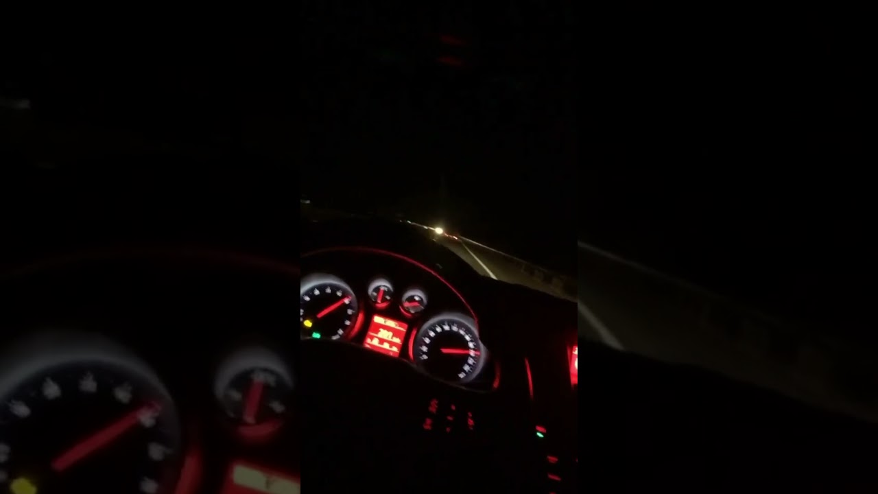 Araba Snap|Opel İnsignia|Gece|Hız|Geyik Testi