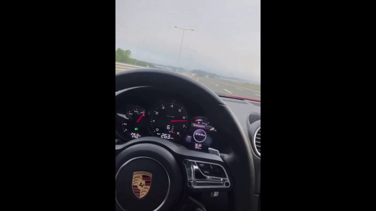 Araba Snap|Porsche Cayman|Gündüz|Hız