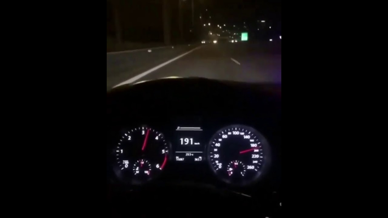 Araba Snap|Volkswagen Passat|Gece|Çakarlı