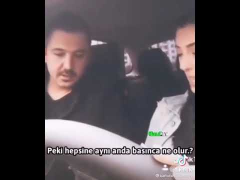 Araba süren kızı trolleyen adam 😂😂😂