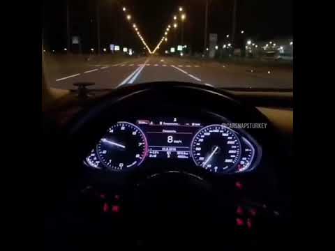 #ARABASNAPLERİ #İNSTAGRAM #STORY #SNAP ARABA SNAPLERİ AUDİ S8 0-260 HIZ DENEMESİ GECE