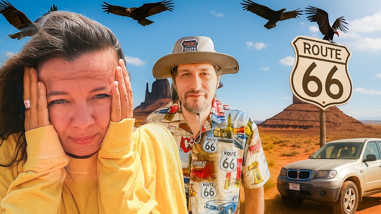 Arabayla Baştan Sona Amerika ! Route 66