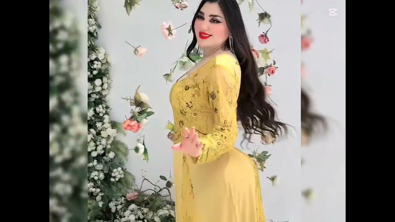 Arabic Modern Dress for Plus Size Women | Arabian Curvy Plus Size Model Girl