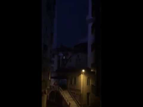 Araklıdan şimşekli bir gece