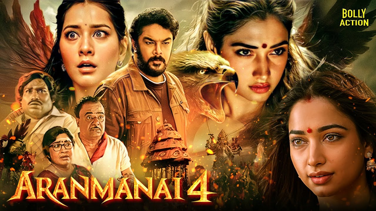 Aranmanai 4 | Hindi Dubbed Movies 2025 | Tamannaah Bhatia, Raashii Khanna, Yogi Babu | Hindi Movie