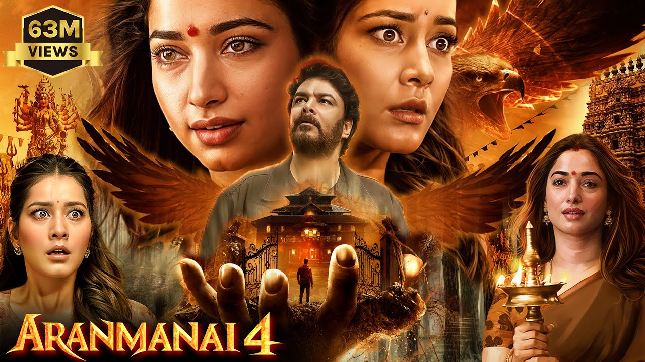 Aranmanai 4 | Hindi Dubbed Movies 2025 | Tamannaah Bhatia, Raashii Khanna, Yogi Babu | Hindi Movie