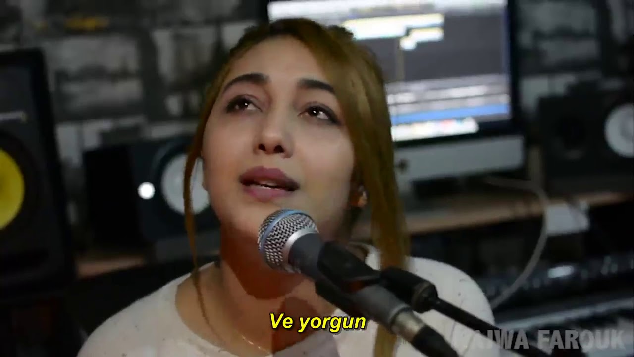 Arapça harika aşk şarkısı - Najwa Farouk - MawYouju Galbi / Kalbim İncinmiş (Türkçe altyazılı)
