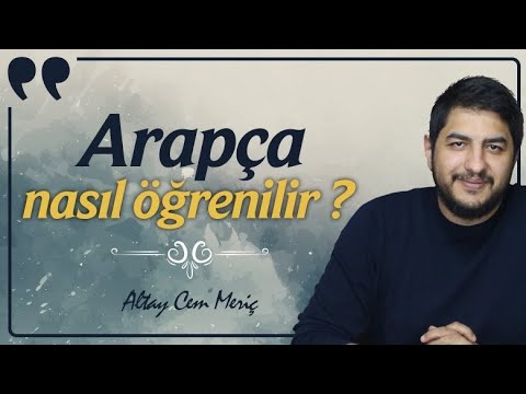 ARAPÇA NASIL ÖĞRENİLİR ?