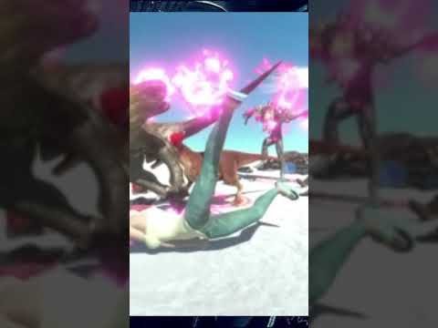 arbs DINOSAURS FIGHT infernals battle raverzx channel visit #shorts