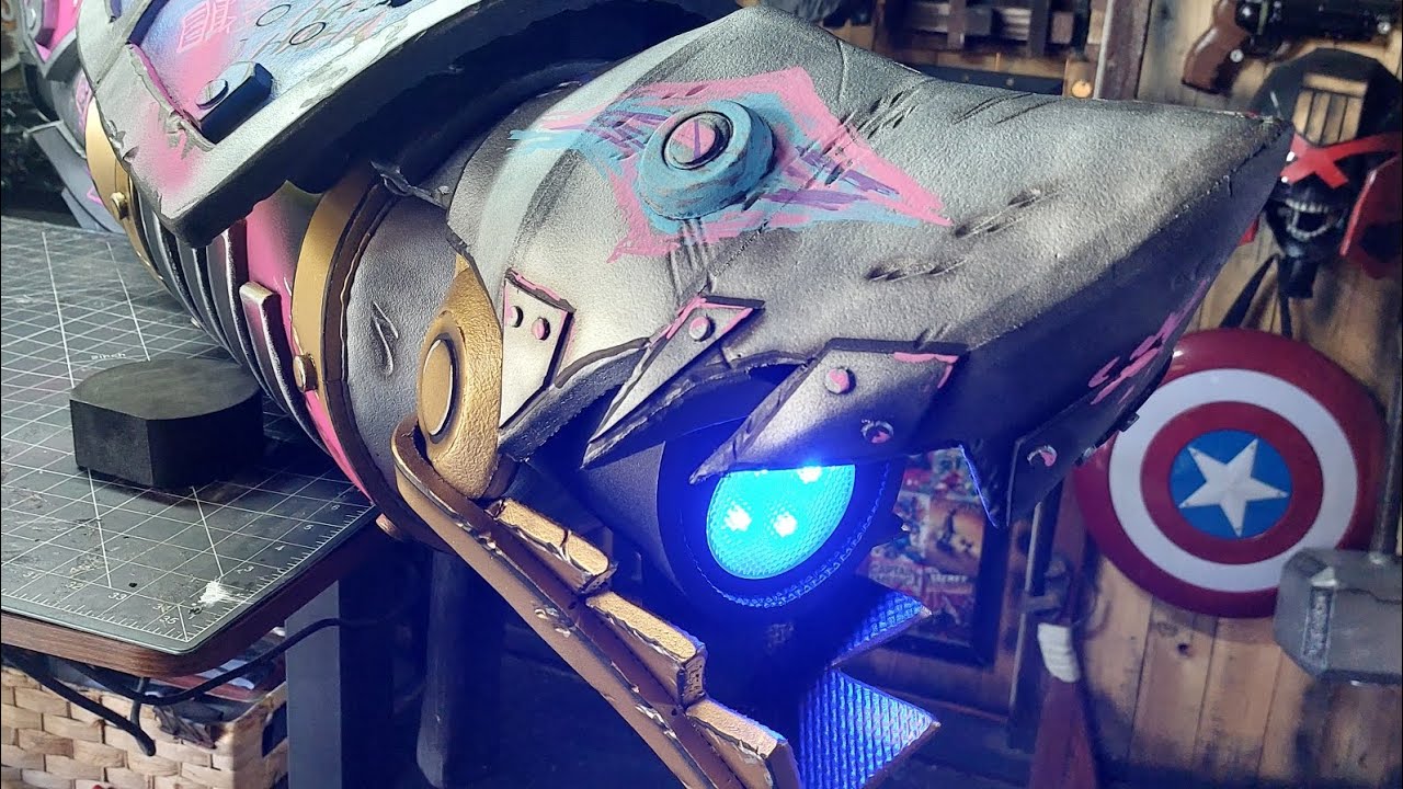 Arcane Jinx customized rocket launcher dubbed 