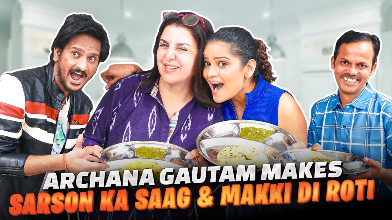 Archana Gautam Ka Naya Ghar Aur Mazedaar Baatein And Cooking Family Ke Saath! @FarahKhanK