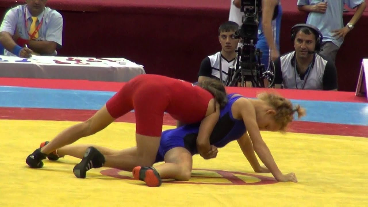 ARCHIVE. 2012 Cadet World Wrestling Championship. FW 38kg Marina Doi (USA) vs Marinska (BUL)