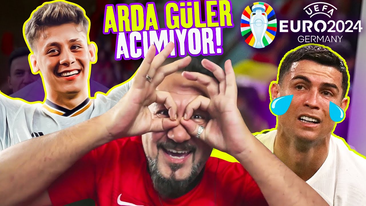 ARDA GÜLER RONALDO AĞLAR! TÜRKİYE İLE EURO 2024 YOLCULUĞU BÖLÜM 1