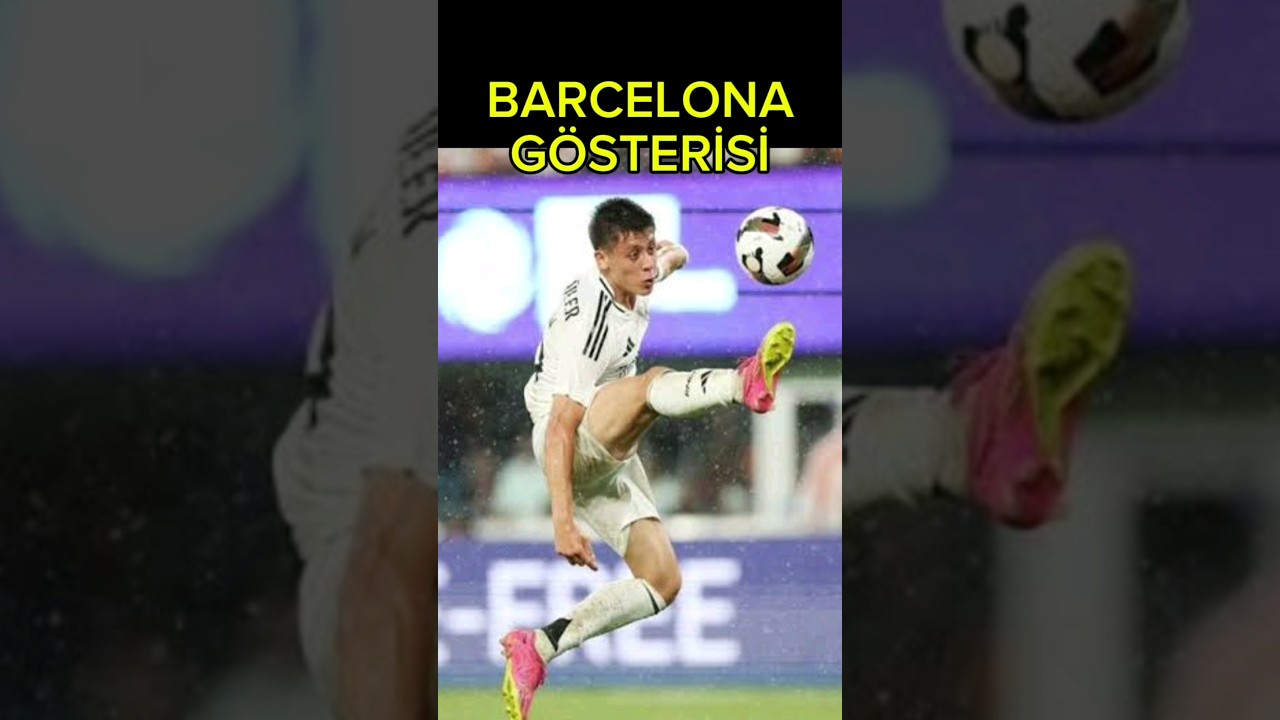 Arda Güler'den Barcelona'ya Karşı Şov! Muhteşem Performans! #shorts #realmadrid #futbol #barcelona