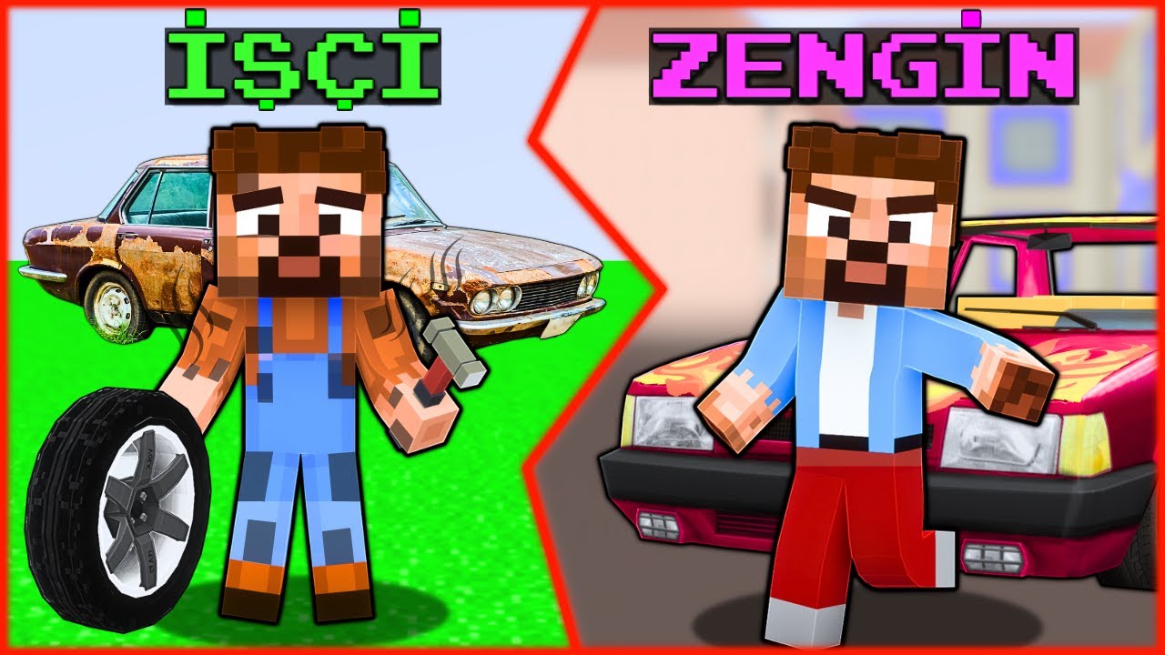 ARDA'S LIFE FROM WORKER TO RICHNESS! 😂 - Minecraft