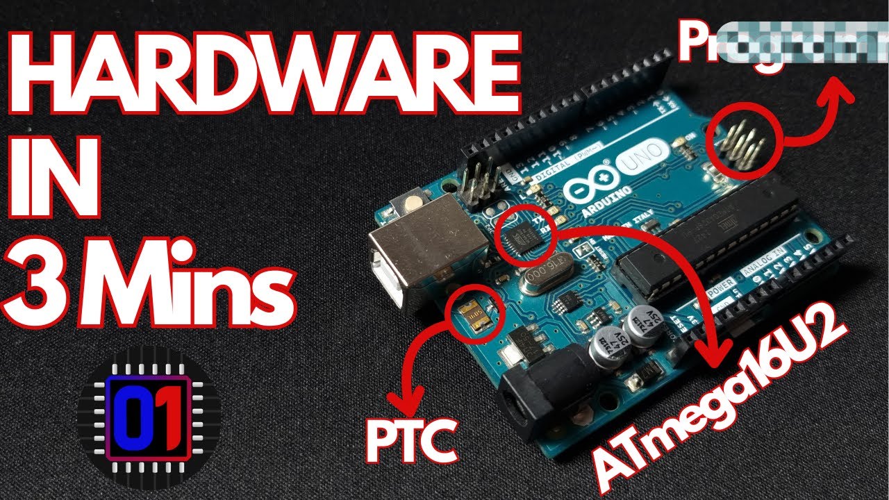 Arduino Uno Hardware Explained In 3 Minutes