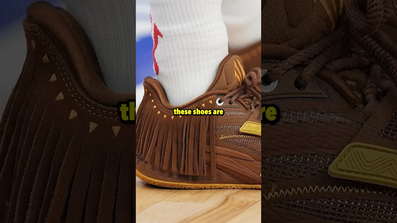 Are these Kyrie’s craziest shoes yet? 🪬 @overtimemikey #sneakers #nba #basketball #kyrieirving