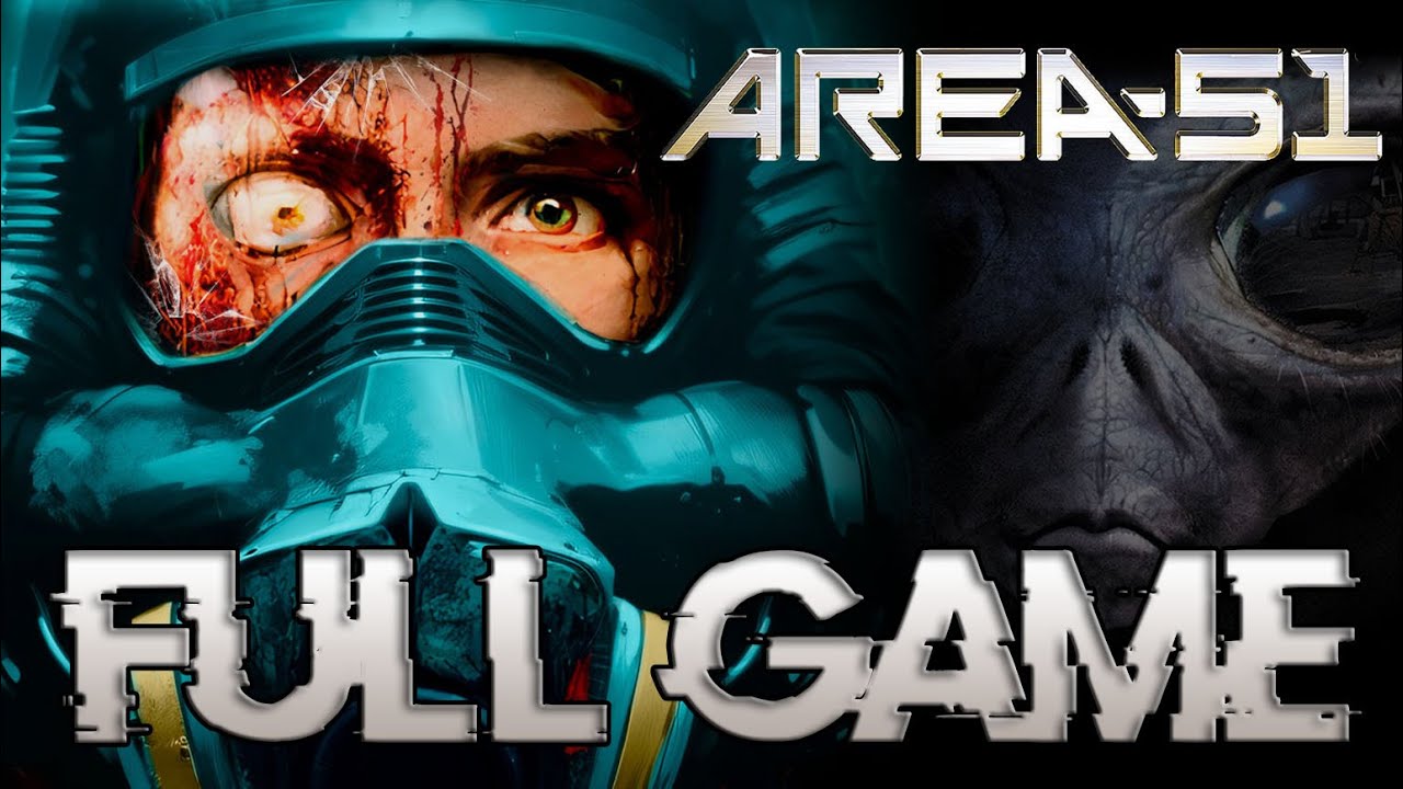 Area 51 Walkthrough FULL GAME Longplay (PC, PS2)