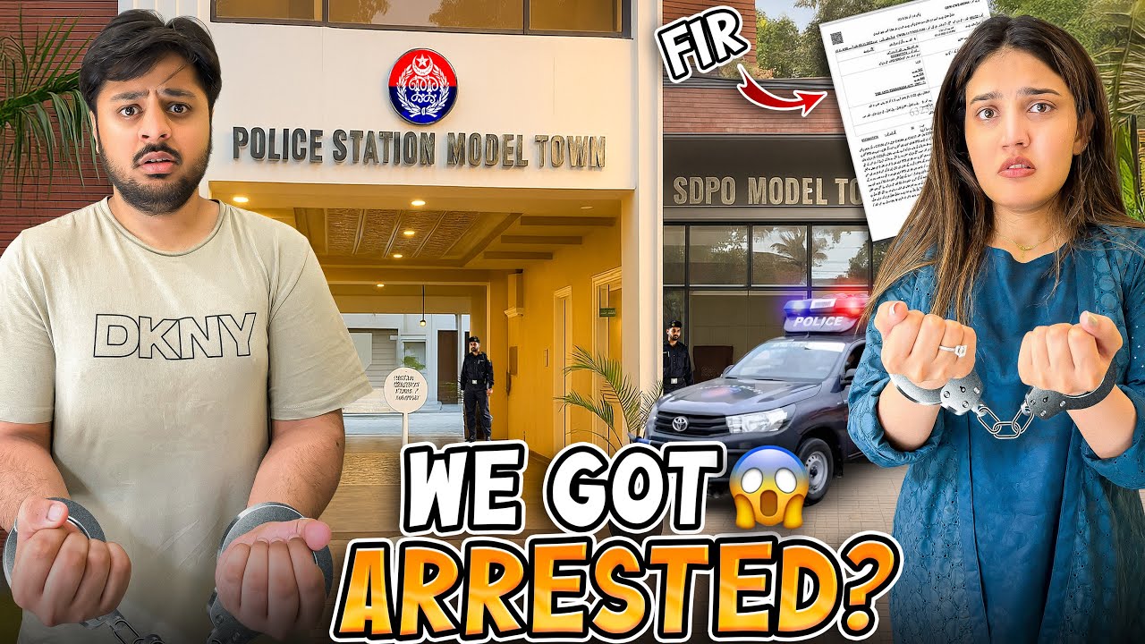 AREEB & MERY PY F.I.R HOGAI?😱 | Zindagi Mai Pehli Bar Police Station Gai 😭 | Most Imp Vlog Tomorrow🫣