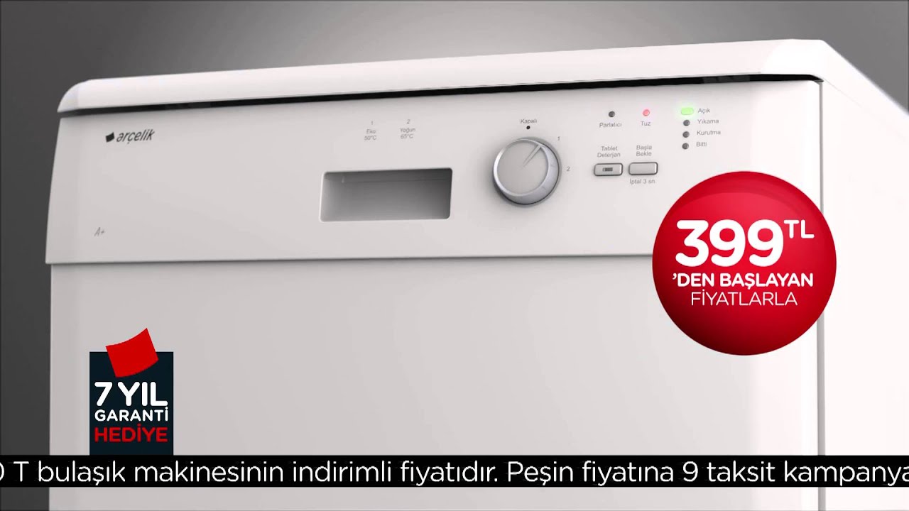 Arçelik Çamaşır Makineleri ile Bulaşıklarınız Pırıl Pırıl!