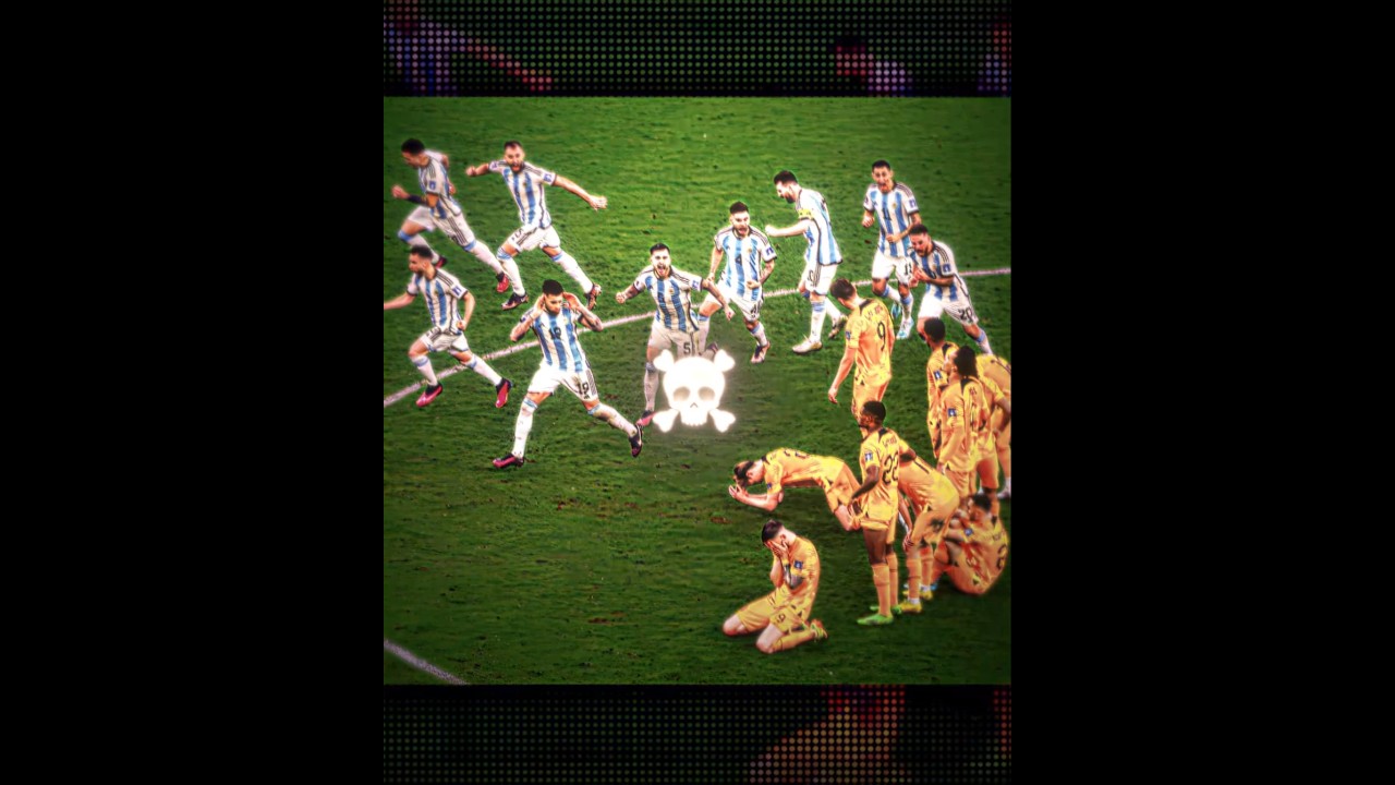 ARG vs NED: The Battle ⚔️ 🔥 ☠️ || #worldcup #football #edits