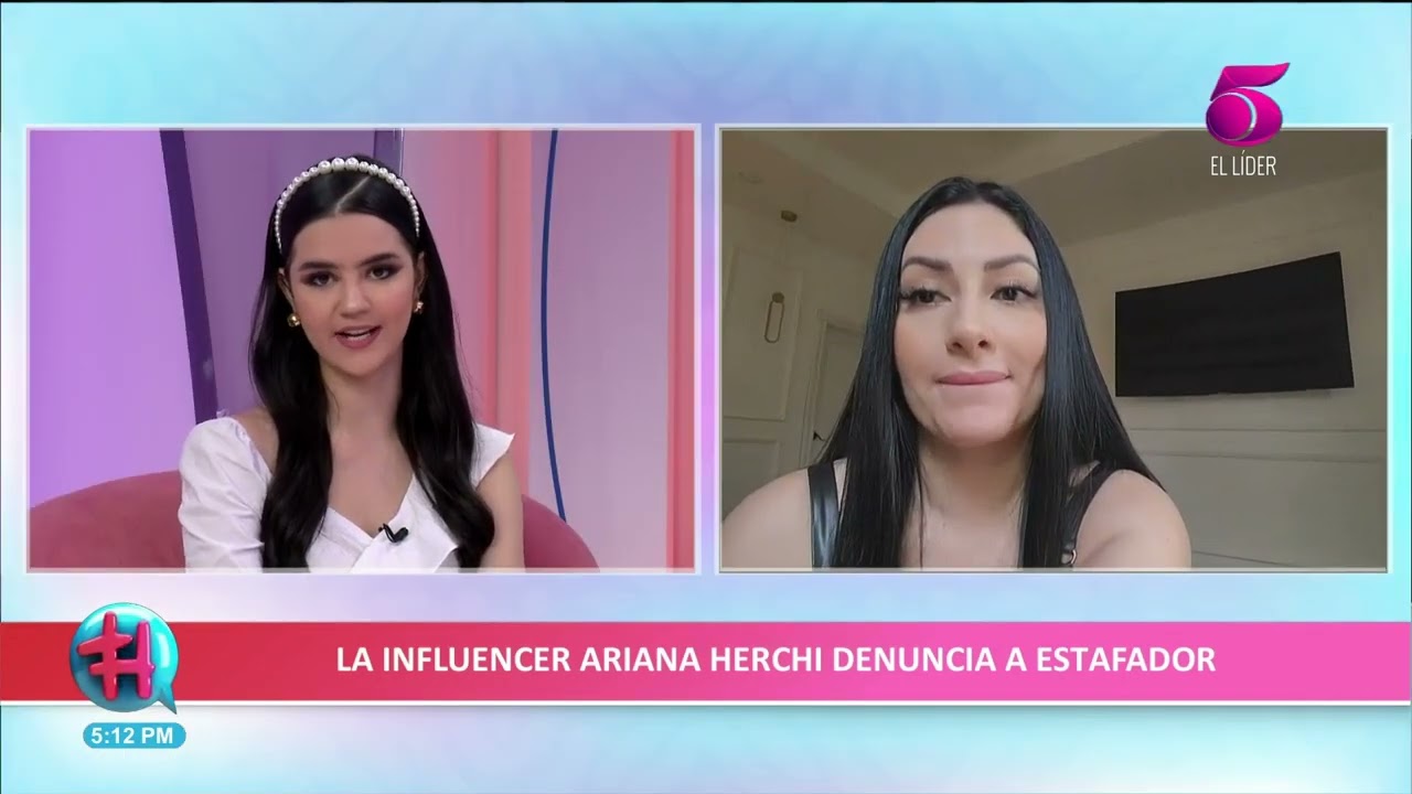 Ariana Herchi fue estafada con un millón de lempiras
