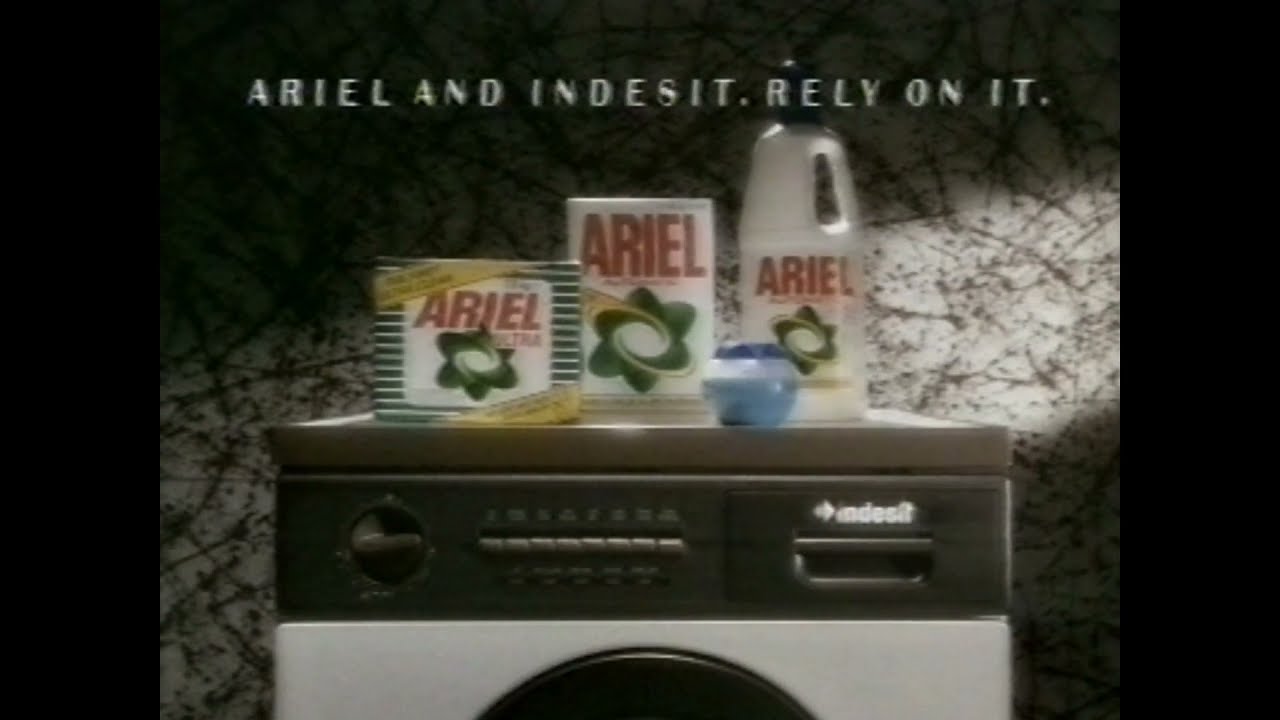 Ariel and Indesit, TV Commercial 1990's
