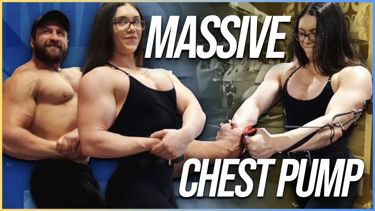 Ariel Rose Teaches THIS Key Thing to an INSANE Chest Pump