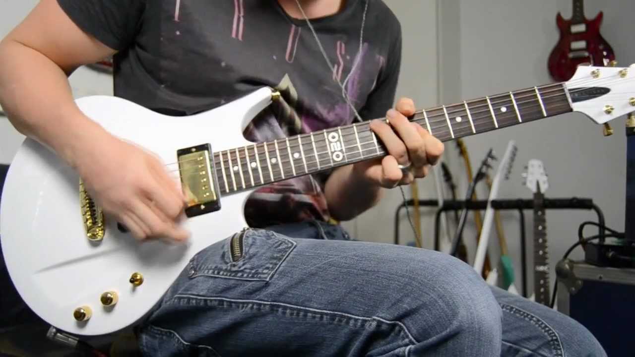 Aristides 020 - White Gold - CLEAN Electric Guitar demo