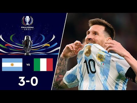ARJANTİN 3-0 İTALYA (FINALISSIMA 2022)