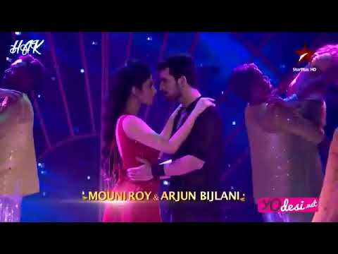 Arjun Bijlali and mouni Roy hot entertainment