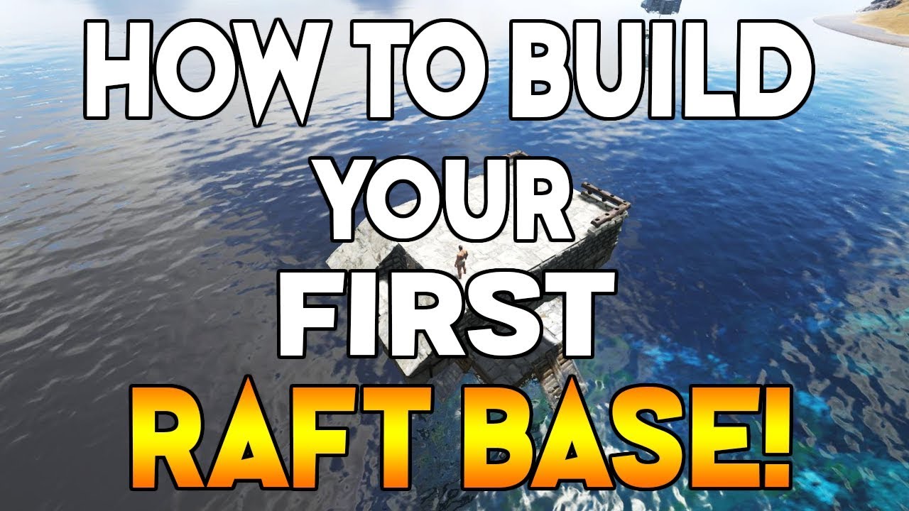 ARK SURVIVAL EVOLVED: HOW TO BUILD YOUR FIRST RAFT BASE!